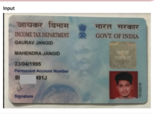 fake PAN card - IDfy